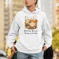 Fall Cat Ghosting You For Book Halloween Ghost Reading Unisex Hoodie Fall Cat Ghosting You For Book Halloween Ghost Reading Unisex Hoodie