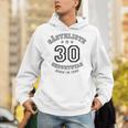 Guest List 30th Birthday 1990 Guest Book In Shirt Font Unisex Hoodie