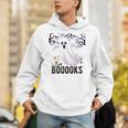 Halloween Teacher Librarian Books Reading Ghost Pun BOOOOKS For Men Women Kids Unisex Hoodie