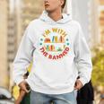 I'm With The Banned Books I Survived Reading Banned Books Unisex Hoodie