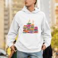 I'm Fine Reading Books Reader Book Lover Librarian Unisex Hoodie
