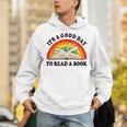 Its Good Day To Read A Book Kids Girl Women Teacher Reading Unisex Hoodie
