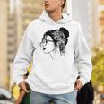 Just A Girl Who Loves Books Lady Library Women Unisex Hoodie