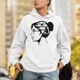 Just a Girl Who Loves Books Reading Silhouette Graphic Unisex Hoodie Just a Girl Who Loves Books Reading Silhouette Graphic Unisex Hoodie