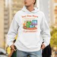 Just One More Chapter Bookish Book Kawaii Frog Reading Book Unisex Hoodie Just One More Chapter Bookish Book Kawaii Frog Reading Book Unisex Hoodie