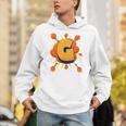 Letter G Initial Comic Book Vintage Matching Family Fun Unisex Hoodie