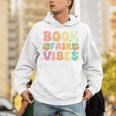 Library Book Fair Vibe Groovy Retro School Reading Nostalgic Unisex Hoodie Library Book Fair Vibe Groovy Retro School Reading Nostalgic Unisex Hoodie