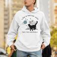 Life Is Better With Yarn Cats And Books Premium Tri-Blend Unisex Hoodie Life Is Better With Yarn Cats And Books Premium Tri-Blend Unisex Hoodie