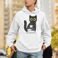 Life Essentials Witty Grungy Noisy Book Tea And Cat Unisex Hoodie