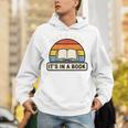Take A Look It's In A Book Kids Reading Retro Library Unisex Hoodie