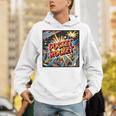 Pocket Rocket Comic Book Style Premium Tri-Blend Unisex Hoodie Pocket Rocket Comic Book Style Premium Tri-Blend Unisex Hoodie