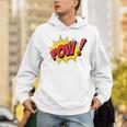 POW Comic Book Cartoon Pop Art Comfort Colors Crop Top Unisex Hoodie POW Comic Book Cartoon Pop Art Comfort Colors Crop Top Unisex Hoodie