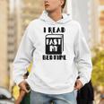 I Read Past My Bedtime Book Reader Unisex Hoodie