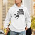 I Read Past My Bedtime Reading Cat Book Lover Unisex Hoodie I Read Past My Bedtime Reading Cat Book Lover Unisex Hoodie