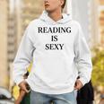 Reading Is Sexy Literary Reading Book Humor Unisex Hoodie Reading Is Sexy Literary Reading Book Humor Unisex Hoodie