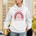 Reading Is My Thing Book Bookworm Teacher Rainbow Girl Unisex Hoodie