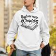 Reading Women Girls Just One More Chapter Book Lover Unisex Hoodie