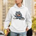 I Require Books Raccoon Unisex Hoodie