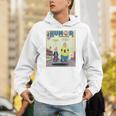 Retro Vintage Distressed Comic Book Humor Original Print Unisex Hoodie