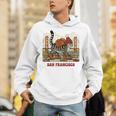 San Francisco Cat Tshirt Golden Gates Bridge Reading Books Unisex Hoodie San Francisco Cat Tshirt Golden Gates Bridge Reading Books Unisex Hoodie