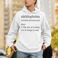 Shirt For Book Lovers And Bookworms Abibliophobia Unisex Hoodie Shirt For Book Lovers And Bookworms Abibliophobia Unisex Hoodie