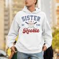 Sister Of Rookie 1st Birthday Baseball Boy Family Matching Unisex Hoodie Sister Of Rookie 1st Birthday Baseball Boy Family Matching Unisex Hoodie