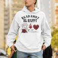 Smutt Book Merch Read Smut Be Happy Dark Romance Triggers Premium Tri-Blend Unisex Hoodie