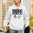 Star Wars The Book Of Boba Fett Armor Symbols V-2 Unisex Hoodie