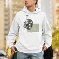 Star Wars The Book Of Boba Fett Minimalist Helmet Unisex Hoodie
