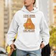 I Stay Home I Read Books I Pet My Cat I Regret Nothing Women Unisex Hoodie