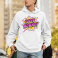 Super Mommy Comic Book Superhero Mother's Day Unisex Hoodie Super Mommy Comic Book Superhero Mother's Day Unisex Hoodie