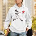 Valentines Baseball Batter Heart Player Silhouette Premium Tri-Blend Unisex Hoodie Valentines Baseball Batter Heart Player Silhouette Premium Tri-Blend Unisex Hoodie