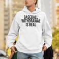 Vintage Baseball Withdrawal Is Real Premium Tri-Blend Unisex Hoodie