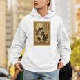Vintage Japanese Ukiyo-e Baseball Cat Batting Unisex Hoodie Vintage Japanese Ukiyo-e Baseball Cat Batting Unisex Hoodie