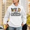 Wild About Reading Reading Books And Bookworm Library Day Unisex Hoodie Wild About Reading Reading Books And Bookworm Library Day Unisex Hoodie