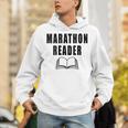 Women's Marathon Reader Book Reader Unisex Hoodie
