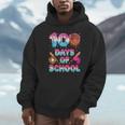 100 Days Of School Baseball Donut Dripping Teacher Boys Kids Unisex Hoodie
