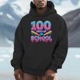 100 Days Of School Baseball Dripping Ice Cream 100th Day Unisex Hoodie 100 Days Of School Baseball Dripping Ice Cream 100th Day Unisex Hoodie