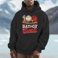 100 Days Of School Baseball Player Sports Game Teacher Kid Unisex Hoodie
