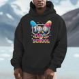 100 Days Of School Ice Cream Baseball Player For Kids Boys Unisex Hoodie 100 Days Of School Ice Cream Baseball Player For Kids Boys Unisex Hoodie