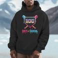 100 Days Of School Ice Cream Drip Baseball 100 Days Smarter Unisex Hoodie 100 Days Of School Ice Cream Drip Baseball 100 Days Smarter Unisex Hoodie
