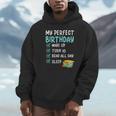 10th Perfect Birthday Reading 10 Years Old Book Lover Unisex Hoodie
