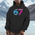 67 Crayon Cool Baseball Crayon 6 7 67 Unisex Hoodie