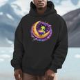Alien Reading Book UFO Moon Space Astronomy Unisex Hoodie Alien Reading Book UFO Moon Space Astronomy Unisex Hoodie