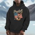 American Flag Baseball Player Bat Fan Catcher Pitcher USA Unisex Hoodie American Flag Baseball Player Bat Fan Catcher Pitcher USA Unisex Hoodie
