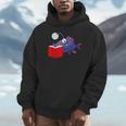 Anglerfish Reading Book Unisex Hoodie