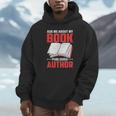 Ask About My Book Published Author Book Writer Unisex Hoodie