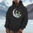 Astronaut Alien Reading Book Moon Space Unisex Hoodie Astronaut Alien Reading Book Moon Space Unisex Hoodie