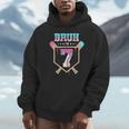 Baseball 7 Year Old Ice Cream Drip 7th Birthday Boys Player Unisex Hoodie Baseball 7 Year Old Ice Cream Drip 7th Birthday Boys Player Unisex Hoodie