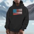 Baseball American Flag Patriotic USA Pride Unisex Hoodie